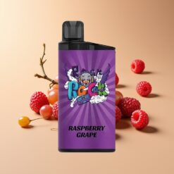 IGET Bar 3500 Puffs Wegwerp Vape Framboos Druif 1400 mAh