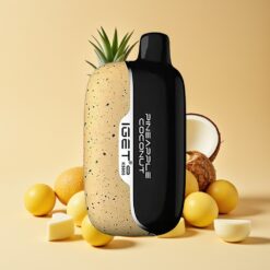 IGET Moon K5000 5000 Puffs Ananas Kokos PC Materiaal