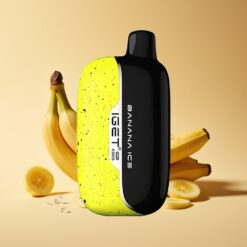 IGET Moon K5000 5000 Puffs Banaan IJs PC Materiaal