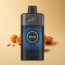 IGET ONE 12000 Puffs Wegwerp Vape Zwarte Bos 2700 mAh Groot Gebogen Kleurenscherm