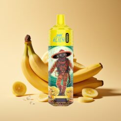 JNR Alien 10000 Puffs Banaan IJs 850mAh RGB