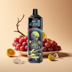 JNR Alien 10000 Puffs Druiven IJs RGB LED