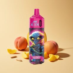 JNR Alien 10000 Puffs Perzik Mango Ananas 850mAh LED