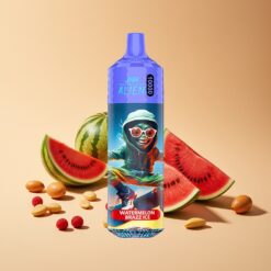JNR Alien 10000 Puffs Watermelon Brazz Ijs 20ml RGB