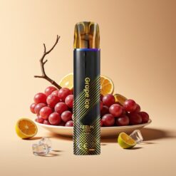 JNR Black&Golden 800 Puffs Druiven IJs 550mAh 2ml