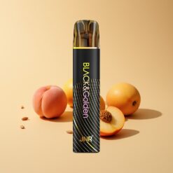 JNR Black&Golden 800 Puffs Perzik Mango 550mAh 2ml
