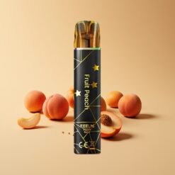 JNR Black&Golden 800 Puffs Perzik Wegwerp Vape 2ml 2% Nicotine