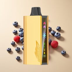 JNR Cruiser 12000 Puffs Bosbes Blast Dual Mesh Coil Animation Screen