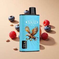 JNR EAGLE Smart 23000 Puffs Wegwerp Vape Blauwe Bes Zure Framboos Type-C Opladen 25ml