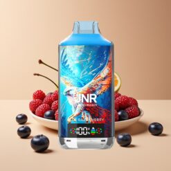 JNR Falcon X 18000 Puffs Blauwe Framboos Kers Dual Mesh Coil
