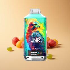 JNR Falcon X 18000 Puffs Skittles Dubbele Mesh Coil & Digitale Display