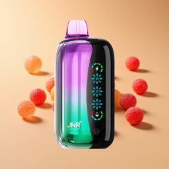 JNR Flex Ice 21000 Puffs Wegwerp Vape Zure Kers Gummies Aanpasbare Luchtstroom 1000mAh