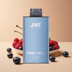 JNR Mega Box 25000 Puffs Wegwerp Vape Blauwe Framboos Kers Type-C Snellaad