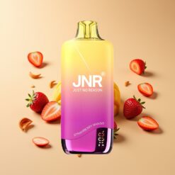 JNR Rainbow 10500 Puffs Wegwerp Vape Aardbei Mango 18ml 0.8ohm