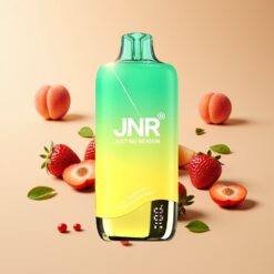 JNR Rainbow 10500 Puffs Wegwerp Vape Aardbei Perzikmunt 18ml 0.8ohm Mesh