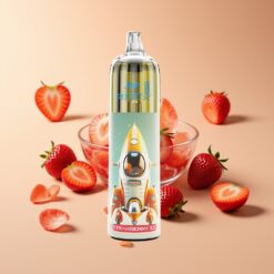 JNR Rocket-X 12400 Puffs Aardbei IJs Type-C Snellaadbaar 25ml