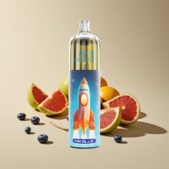 JNR Rocket-X 12400 Puffs Mr. Blauw Aanpasbare Luchtstroom RGB-verlichting