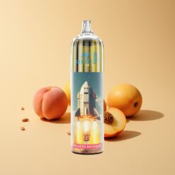 JNR Rocket-X 12400 Puffs Perzik mango Aanpasbare luchtstroom Type-C snelladen