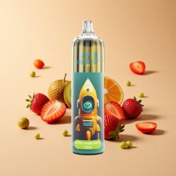 JNR Rocket-X 12400 Puffs Wegwerp Vape Aardbei Kiwi Type-C Snellaad RGB