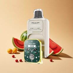 JNR VapeWatch 30000 Puffs Watermeloen IJs 1000mAh Dual Mesh Coil