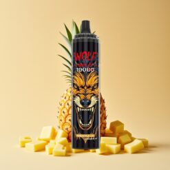 JNR Wolf Niplo 10000 Puffs Ananas IJs Mesh Coil Type-C