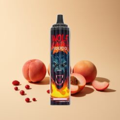 JNR Wolf Niplo 10000 Puffs Perzik Bes Mesh Coil Type-C