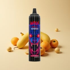 JNR Wolf Niplo 10000 Puffs White Mamba Mesh Coil Type-C