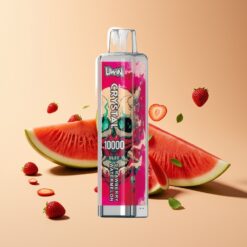 Uwin Crystal 10000 Puffs Aardbei Watermeloen RGB
