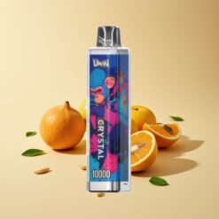 Uwin Crystal 10000 Puffs Miami Munt 0% & RGB Licht