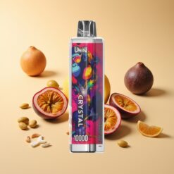 Uwin Crystal 10000 Puffs Passievrucht Ijs met RGB-verlichting