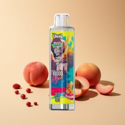 Uwin Crystal 10000 Puffs Perzik Bes RGB