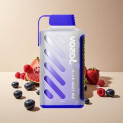 VOZOL Gear Power 20000 Puffs Blauwe Framboos IJs Dual Mesh Coil