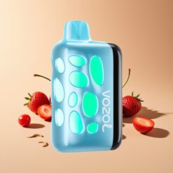 VOZOL RAVE 40000 Wegwerp Vape Kers Aardbei 270 Graden Vibrant Glow 1000mAh
