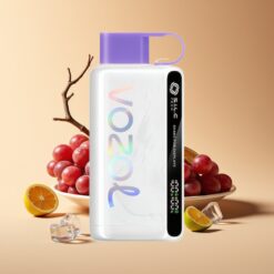 VOZOL STAR 9000/12000 Puff Druiven IJs Snel Opladen Gerecycled Kunststof