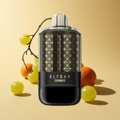 ELF BAR COMBO 25000 Puffs Wegwerp Vape Groene Druif & Druif Dual Modes Dual Airflow