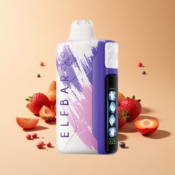 Elf Bar Ice King 40000 Peuken Zure Aardbei Drakenvrucht 20ml 5% Nicotine