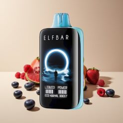 Elf Bar MoonNight 40000 Puffs Blauwe Razz Ijs