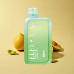 Elf Bar Raya D1 13000 Puffs Groene Mango 18ml Type-C